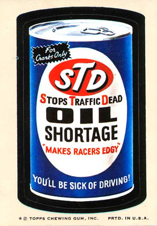 Illustration for article titled Valveater And Shot Wheels: Wacky Packages For Gearheads